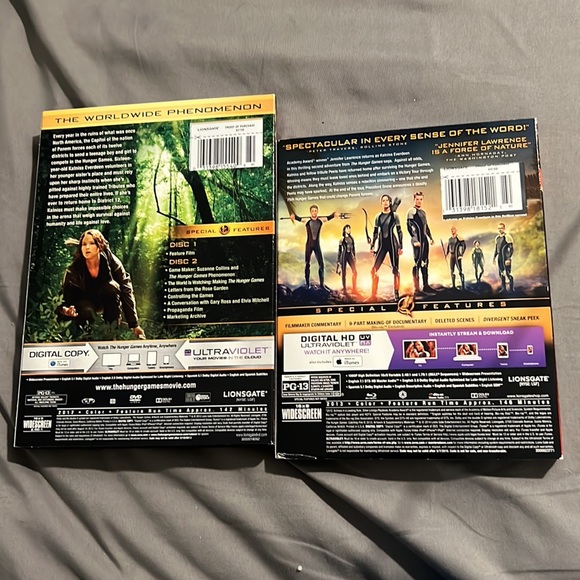 The Hunger Games movie DVD set - Picture 2 of 2